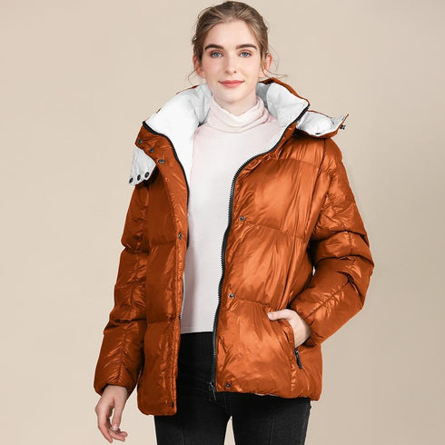 Shiny down padded jacket - ROUTINE FASHION