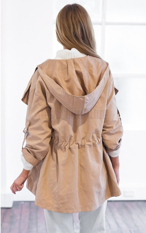 Hooded trench coat - ROUTINE FASHION