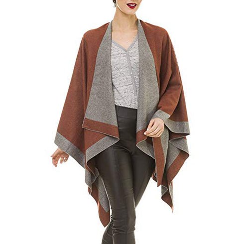Imitation Cashmere Cape All-match Shawl - ROUTINE FASHION