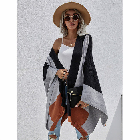 Loose Knitted Cardigan Women's Coat Sweater Women - ROUTINE FASHION