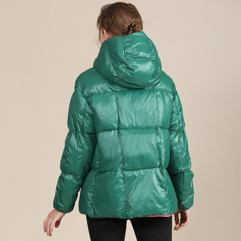 Shiny down padded jacket - ROUTINE FASHION