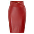NEW Women Skirts Faux Leather Wrap Waist Back - ROUTINE FASHION