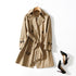 Classic Double-breasted Trench Coat - ROUTINE FASHION