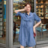 denim dress - ROUTINE FASHION