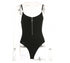 ZIPPER HOOKS BODYSUIT - ROUTINE FASHION