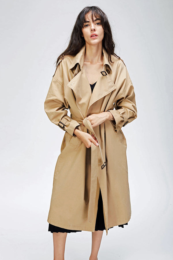 Cotton washed trench coat - ROUTINE FASHION