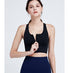 Women Zipper Sports Bras High-intensity Shockproof Underwear Running Fitness Vest Gym Workout - ROUTINE FASHION