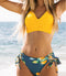 Yellow Bikini Swimsuit For Women - ROUTINE FASHION