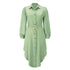 Women's Fashion Temperament Mid-length Shirt Dress - ROUTINE FASHION