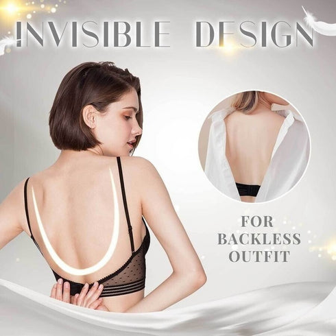 Backless Bra Invisible Bralette Thin Lace Wedding Bras Low Back Underwear Push Up Brassiere Women Seamless Lingerie Sexy BH Top - ROUTINE FASHION
