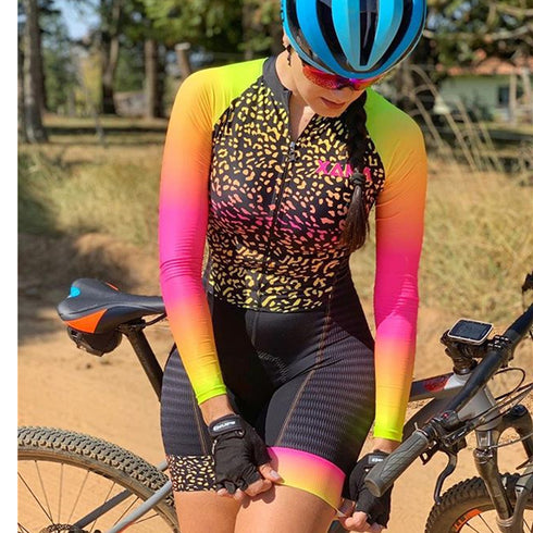 Women Jumpsuit Triathlon Running Suit Skating - ROUTINE FASHION