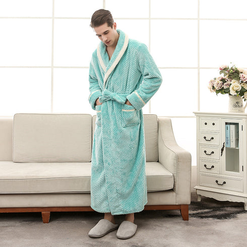 Women Pajamas Couple Gown Bathrobe Winter Robe - ROUTINE FASHION