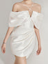 Women's Cross Sling Sleeved Dress - ROUTINE FASHION
