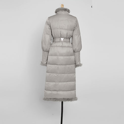 Slim Mid-length Down Jacket Trend - ROUTINE FASHION