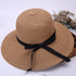 Folding beach beach holiday hat - ROUTINE FASHION