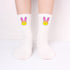 Bad Rabbit Socks Black And White Long Cotton Socks Knitted Socks For Men And Women - ROUTINE FASHION