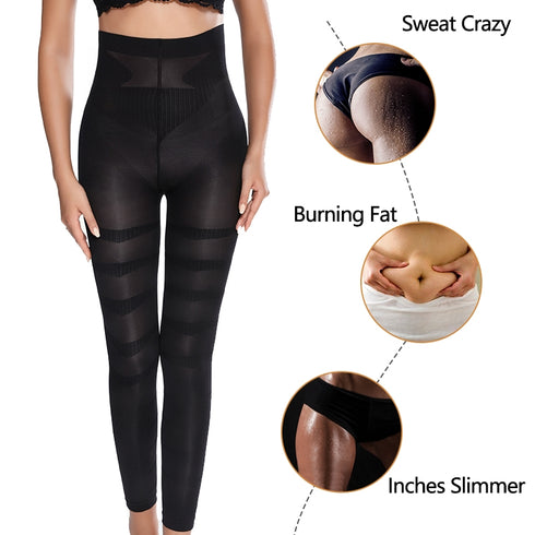 Women High Waist Leggings Shaper Tight Pants Shaping Panties - ROUTINE FASHION