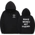 Hooded Sweater For Men And Women Fall Winter Fleece Sweatshirt Jacket - ROUTINE FASHION