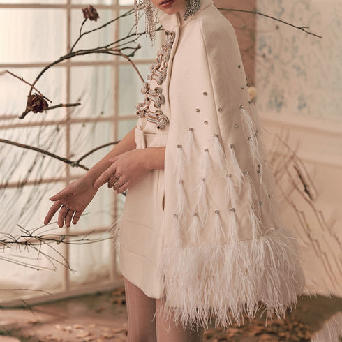 Ladies cape jacket - ROUTINE FASHION