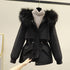 Korean Style Loose Cotton Short Fleece Parka - ROUTINE FASHION