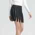Zipper Design Short Skirt A-Line Pleated Skirt Women - ROUTINE FASHION