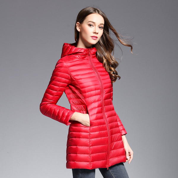 Women's slim down jacket - ROUTINE FASHION
