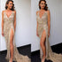Women's Fringe High Cut Sling Dress - ROUTINE FASHION