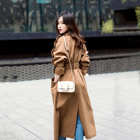 Double-breasted British trench coat - ROUTINE FASHION