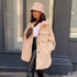 Women Winter Faux Fur Warm Long Coat Korean Teddy Coats - ROUTINE FASHION