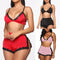 Women Sexy Sleepwear Lingerie Lace Bra - ROUTINE FASHION