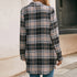 Women's Loose Casual Plush Plaid Shirt Jacket - ROUTINE FASHION