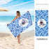 Double Sided Fleece Printed Beach Towel Microfiber Beach Towel - ROUTINE FASHION
