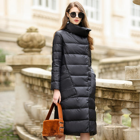 Extended down jacket - ROUTINE FASHION