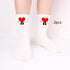 Bad Rabbit Socks Black And White Long Cotton Socks Knitted Socks For Men And Women - ROUTINE FASHION