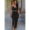 Elegant Dress Ladies Sexy Party Long Dress Two-piece Dress Dress - ROUTINE FASHION