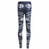 Digital printing leggings tights nine pants women - ROUTINE FASHION