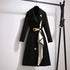 Spring and Autumn outfit windbreaker women in the long coat - ROUTINE FASHION