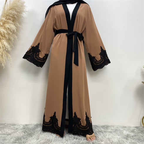 Women's Fashionable Long Cardigan Dress - ROUTINE FASHION