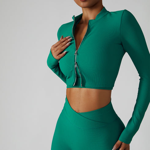 Quick Drying Fitness Coat For Women Breathable And Tight - ROUTINE FASHION