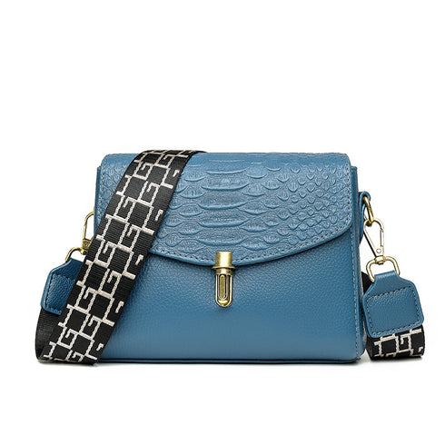 Women's Fashion Simple Top Layer Cowhide Single Shoulder Messenger Bag - ROUTINE FASHION