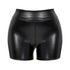 PU Leather Tight Shorts For Women - ROUTINE FASHION