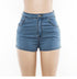 High waist denim shorts - ROUTINE FASHION