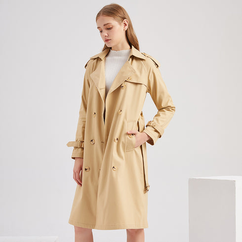 Pure cotton fashion classic coat - ROUTINE FASHION