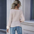 V-Neck Long-Sleeved T-Shirt Women Loose Non-Thick Middle Women Top T-Shirt - ROUTINE FASHION