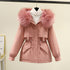 Korean Style Loose Cotton Short Fleece Parka - ROUTINE FASHION
