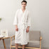 Women's Thin Couple's Nightgown Three Quarter Sleeve Bathrobe - ROUTINE FASHION