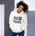 Women's Dog Mom Letter Print Hoodie - ROUTINE FASHION
