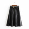 Belted faux leather skirt - ROUTINE FASHION