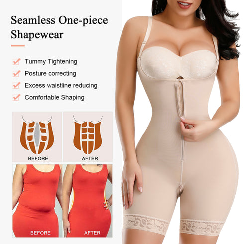 Stretch Mesh Shapewear Pants Zipper - ROUTINE FASHION