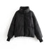 Solid Color Zipper Design Cotton Coat Bread Coat Women - ROUTINE FASHION